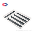 Plateau en plastique Organisateur de tiroir de couverts extensible